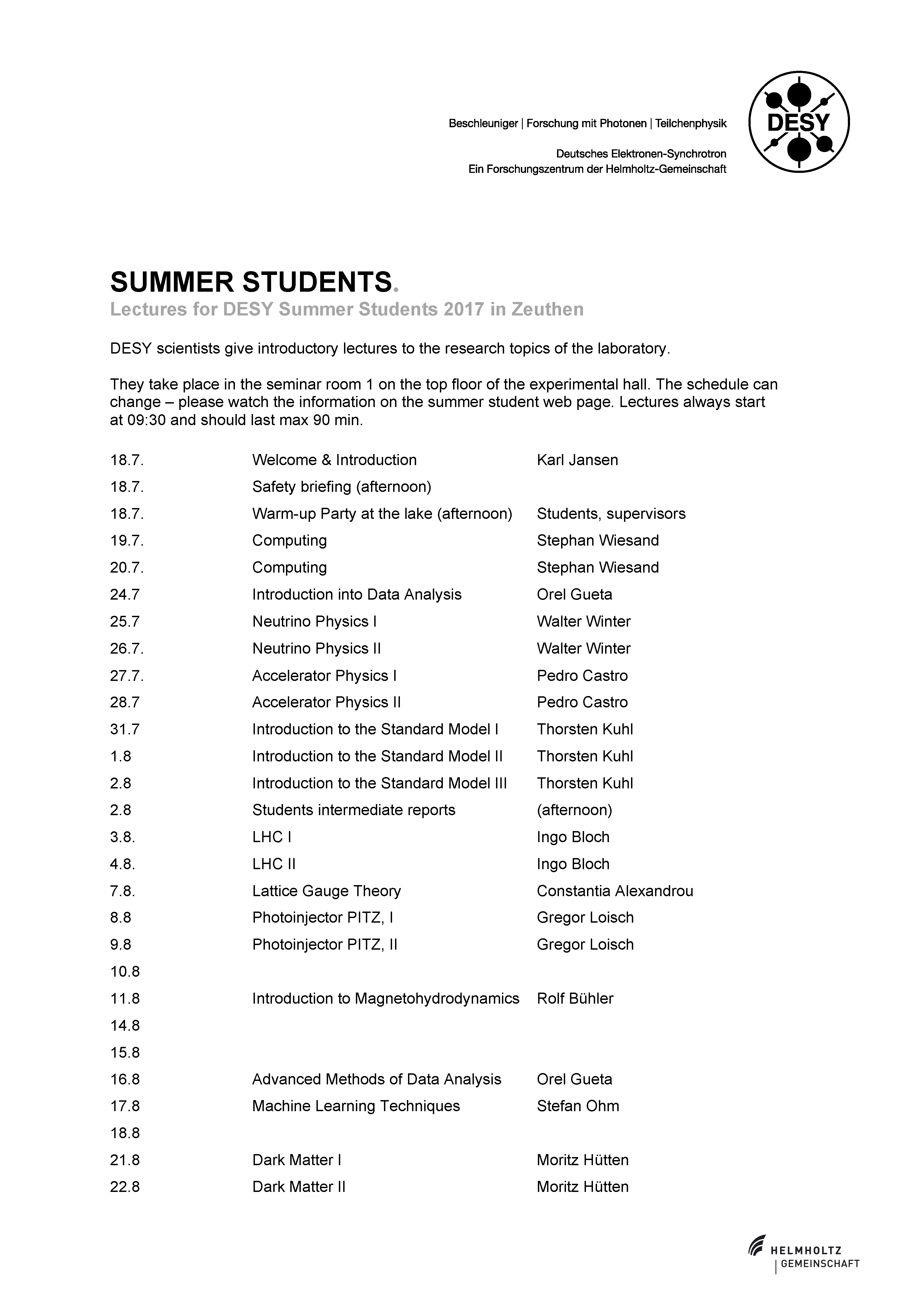 Program