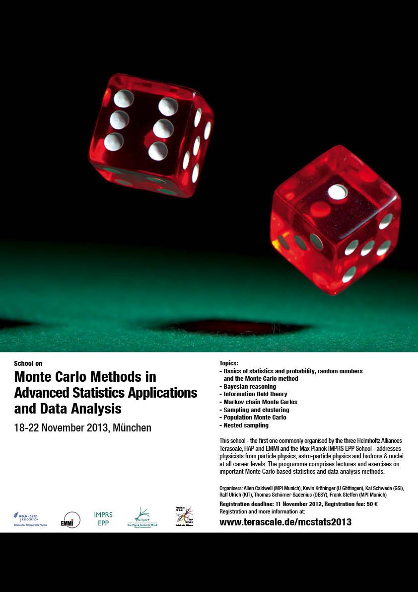 Monte Carlo Methods in Advanced Statistics Applications and Data Analysis