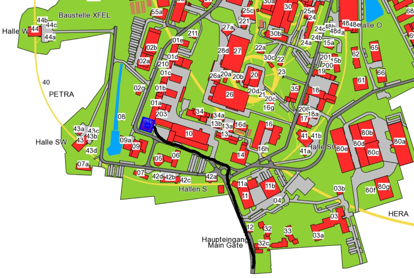 DESY map
