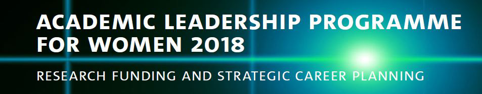 Academic Leadership Programme - Career Strategies for Women