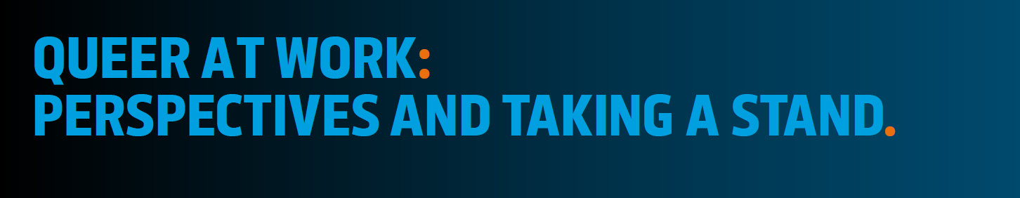 Queer At Work: Perspectives and Taking a Stand