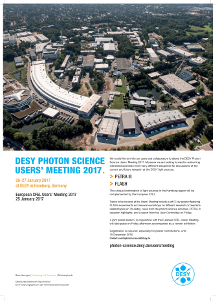 Photon Science Nutzertreffen 2017 Poster